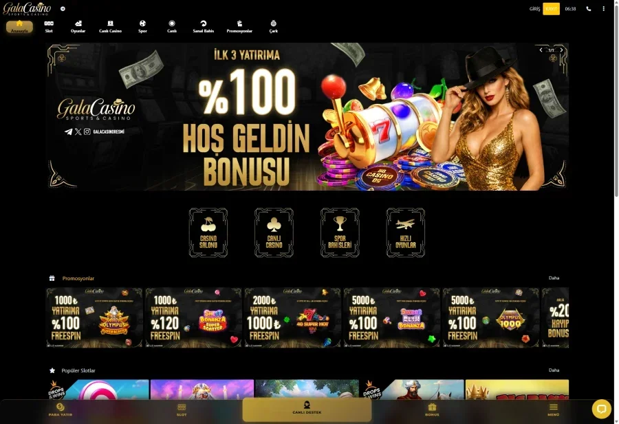 Galacasino ekran görüntüsü